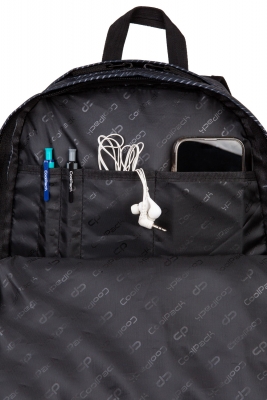 Rucsac CoolPack Scout, 2 compartimente, compartiment pentru laptop, Obsydian